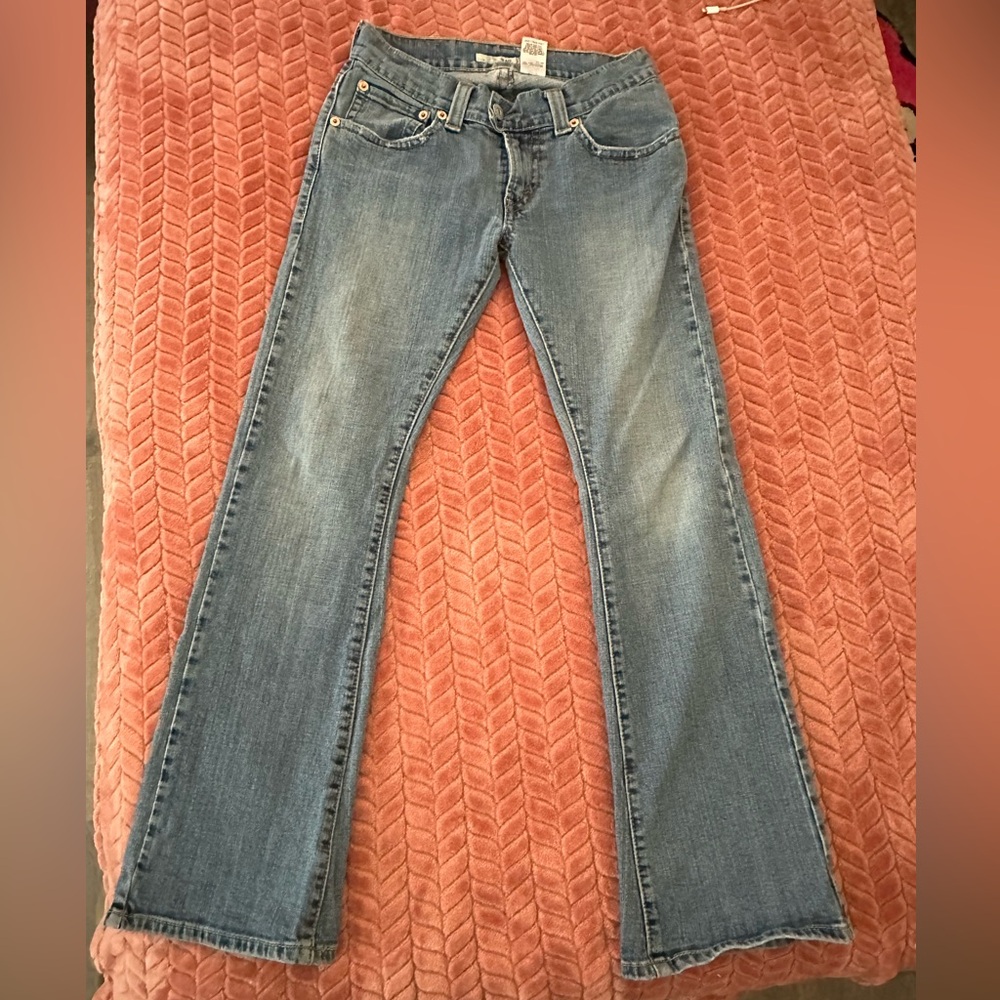 Levi's Blue Vintage Flare Wide Leg Denim